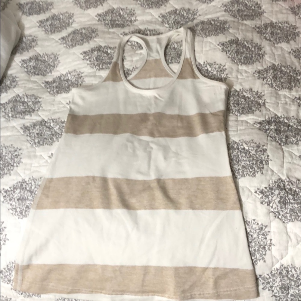 Lululemon stripped racerback size 6